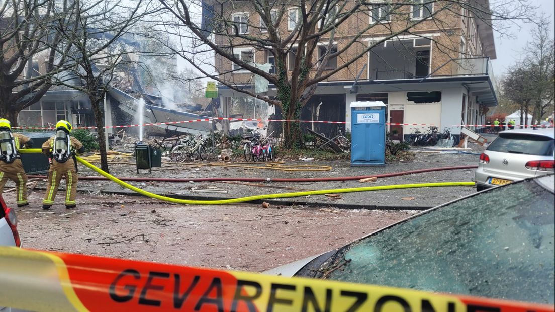 Brandweervrijwilligers van Hazerswoude en Aarlanderveen helpen bij hulpverlening explosie Den Haag