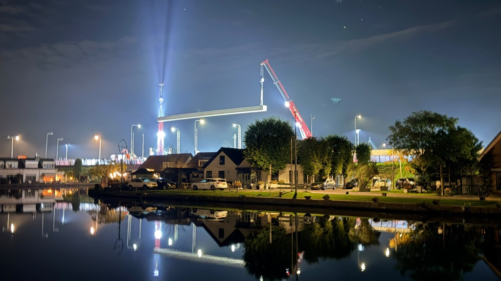 Ook laatste brugleggers geplaatst voor Steekterbrug